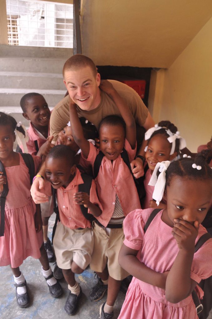 Adam Cole in Haiti
