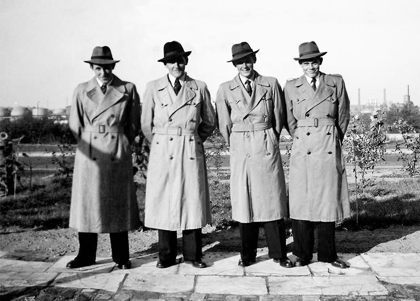 Men in coat