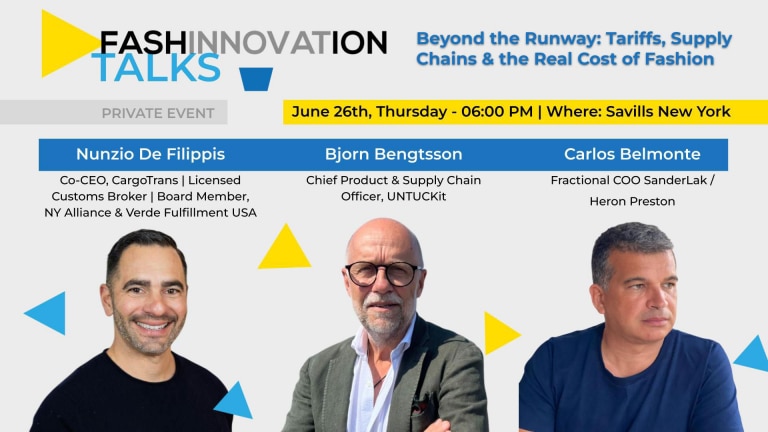 Fashinnovation Talks Recap: Beyond the Runway - Tariffs, Supply Chains & the Real Cost of Fashion